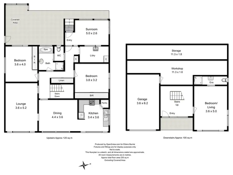 Floorplan of Homely house listing, 44 Moody Street, Burnie TAS 7320