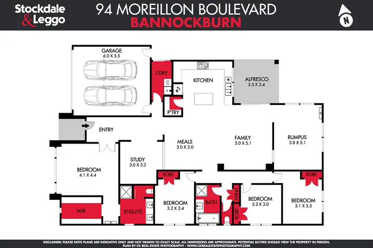Floorplan of Homely house listing, 94 Moreillon Blvd, Bannockburn VIC 3331