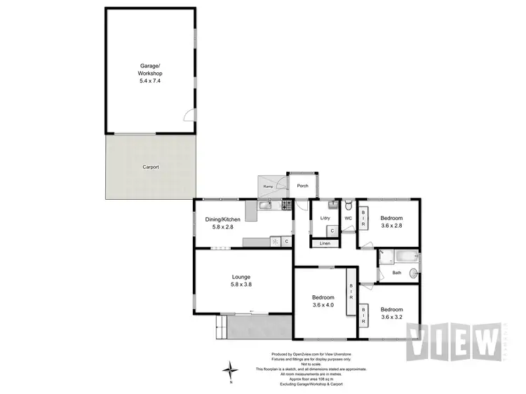 Floorplan of Homely house listing, 4 Spencer Place, Ulverstone TAS 7315