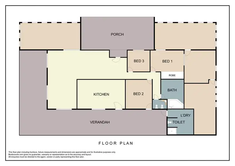 Floorplan of Homely house listing, 28 Romar Road, Glass House Mountains QLD 4518