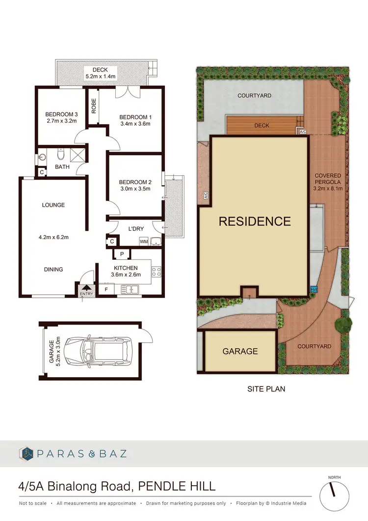 Floorplan of Homely villa listing, 4/5a Binalong Rd, Pendle Hill NSW 2145