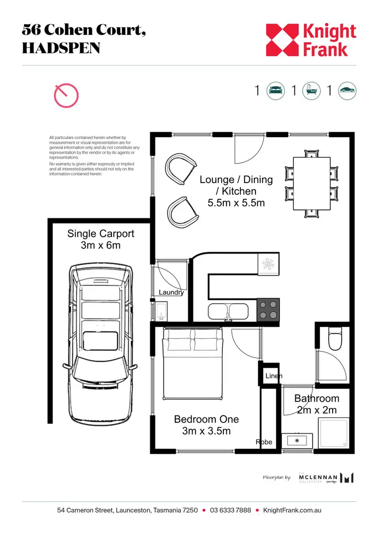 Floorplan of Homely house listing, 56 Cohen Court, Hadspen TAS 7290