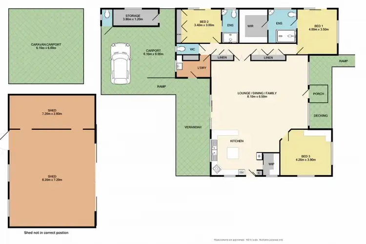 Floorplan of Homely house listing, 24 Hairs Lane, Benalla VIC 3672