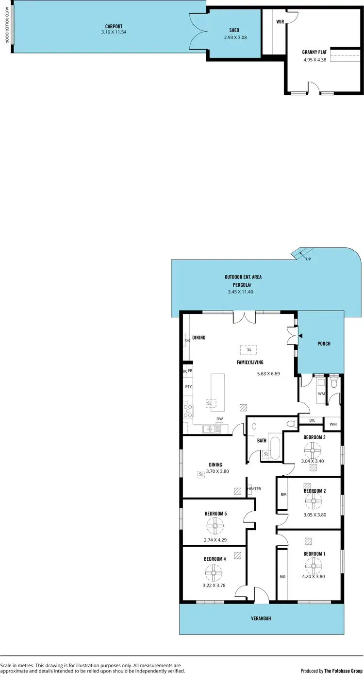 Floorplan of Homely house listing, 12 Russell Street, Glenelg North SA 5045