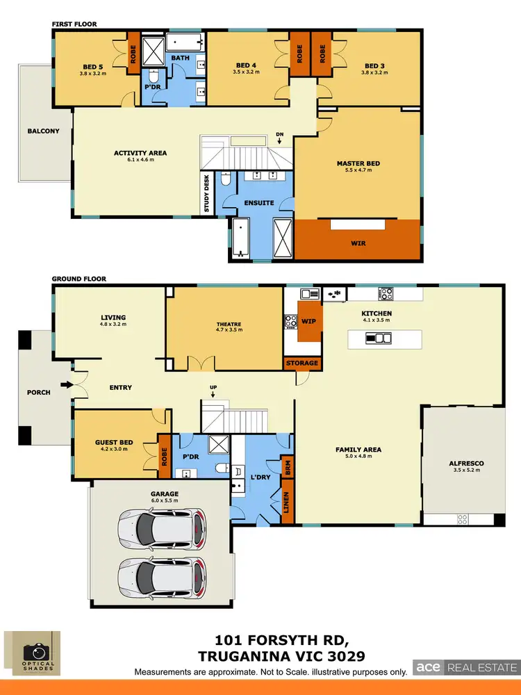 Floorplan of Homely house listing, 101 Forsyth Road, Truganina VIC 3029