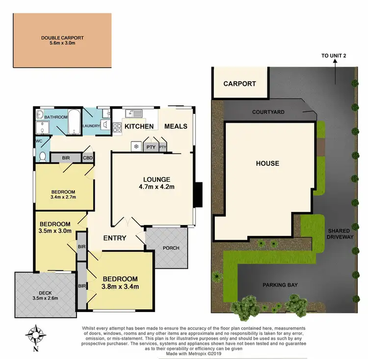 Floorplan of Homely house listing, 1/38 Lochiel Avenue, Edithvale VIC 3196
