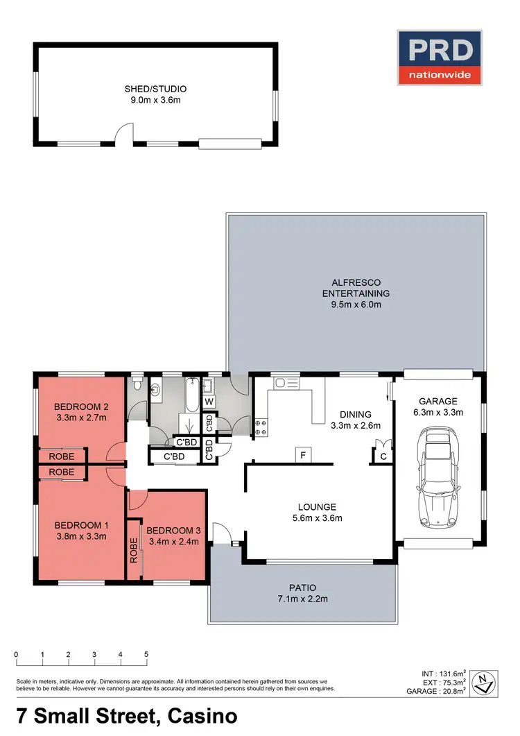 Floorplan of Homely house listing, 7 Small Street, Casino NSW 2470