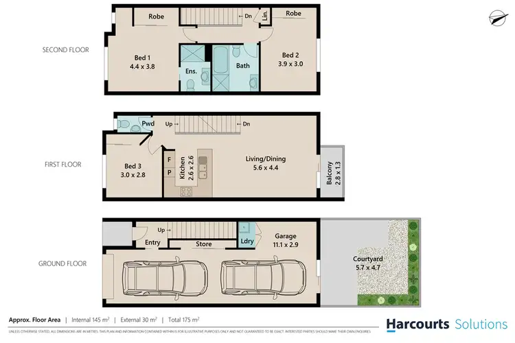 Floorplan of Homely townhouse listing, 10/10 Radiant Street, Taigum QLD 4018
