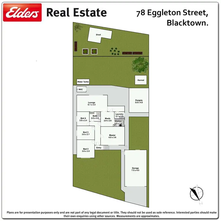 Floorplan of Homely house listing, 78 Eggleton Street, Blacktown NSW 2148