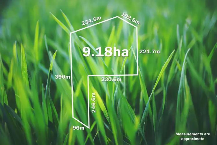 Floorplan of Homely land listing, 458 Moonlight Road, Berringa VIC 3351