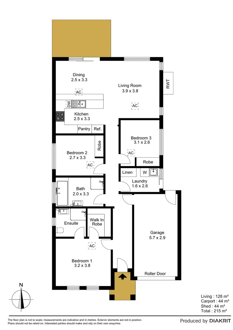 Floorplan of Homely house listing, 37 Cassia Street, Munno Para West SA 5115