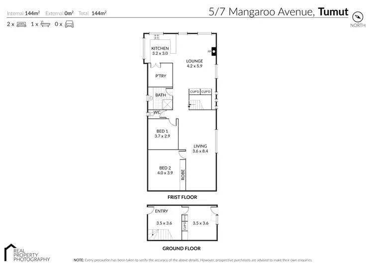 Floorplan of Homely unit listing, 5/7 Mangaroo Avenue, Tumut NSW 2720