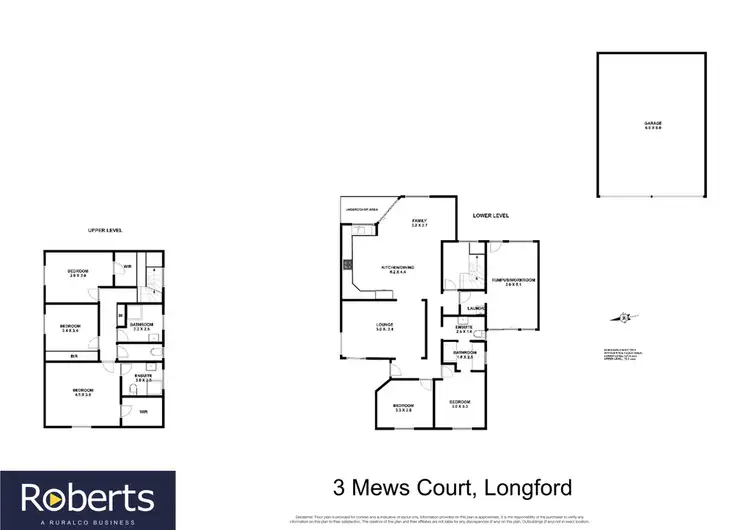 Floorplan of Homely house listing, 3 Mews Court, Longford TAS 7301