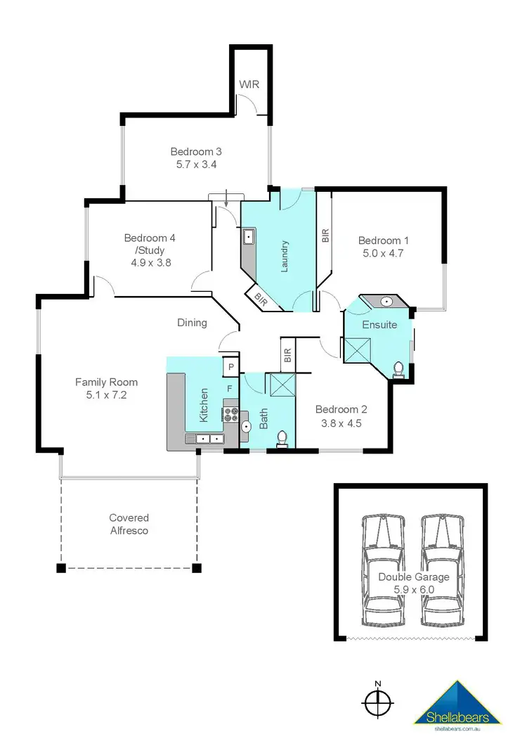 Floorplan of Homely house listing, 20 Swan Street, Mosman Park WA 6012