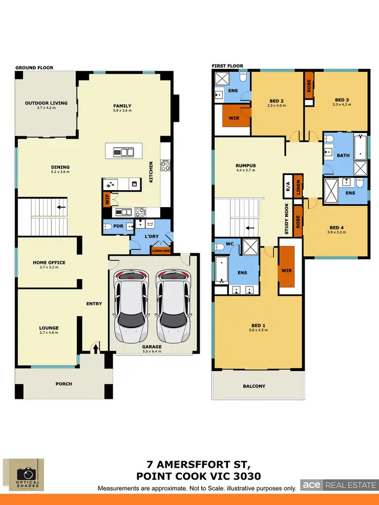 Floorplan of Homely house listing, 7 Amersfort Street, Point Cook VIC 3030