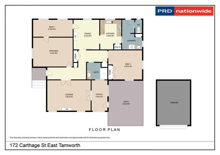 Floorplan of Homely house listing, 172 Carthage Street, Tamworth NSW 2340