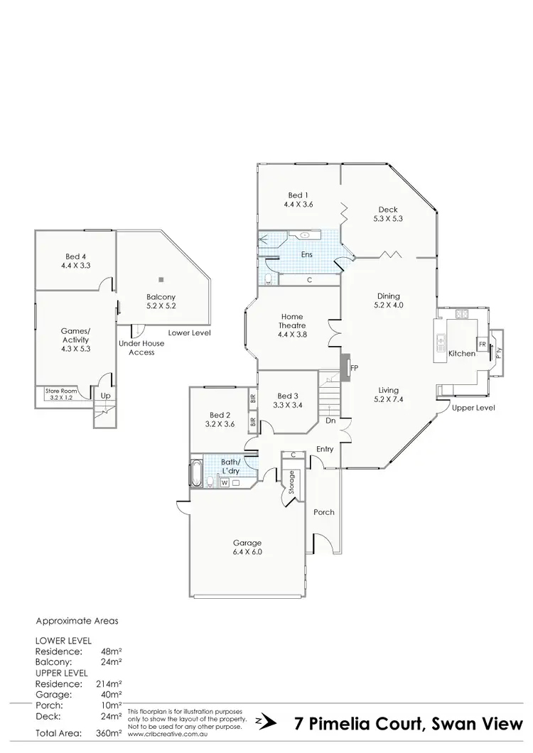 Floorplan of Homely house listing, 7 Pimelia Court, Swan View WA 6056