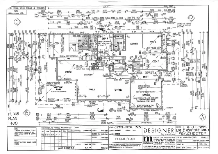 Floorplan of Homely house listing, 122 Morrisons Road, Peachester QLD 4519