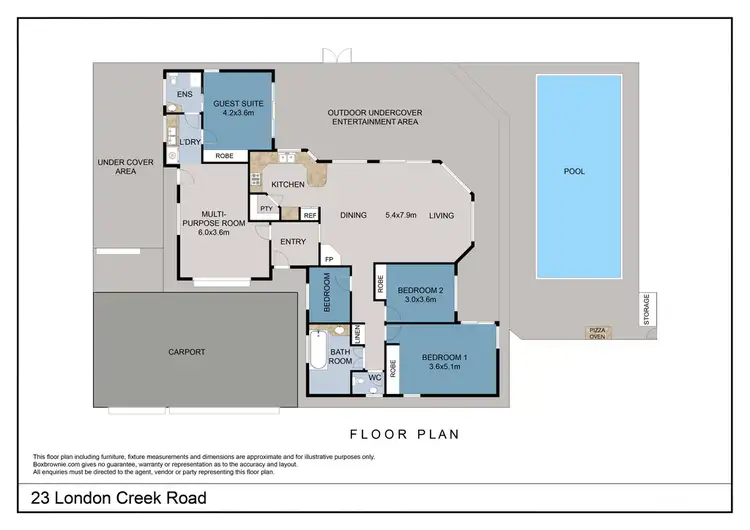 Floorplan of Homely house listing, 23 London Creek Road, Peachester QLD 4519