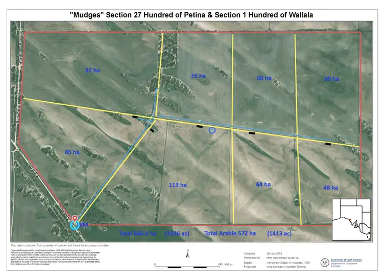 Floorplan of Homely rural property listing, 330 Nungi Road, Wirrulla SA 5661