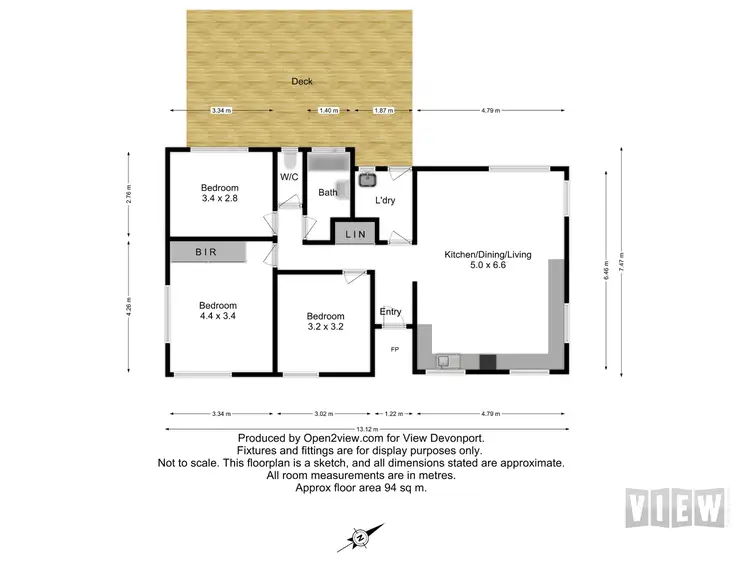 Floorplan of Homely house listing, 17 Triton Road, East Devonport TAS 7310