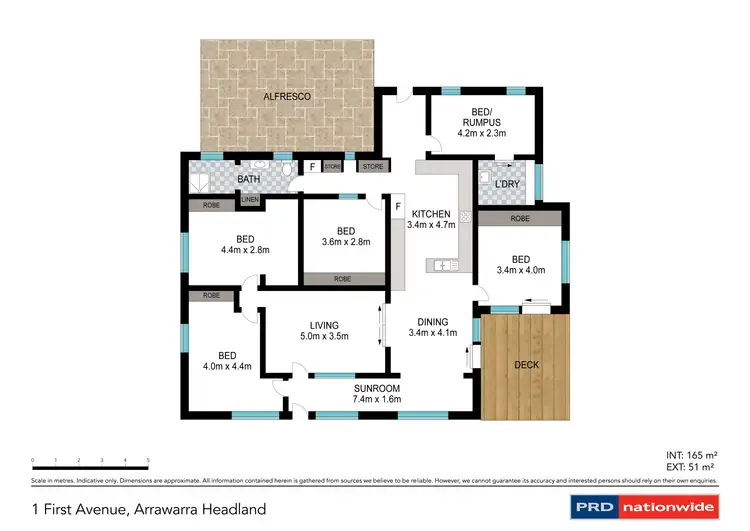 Floorplan of Homely house listing, 1 First Ave, Arrawarra Headland NSW 2456