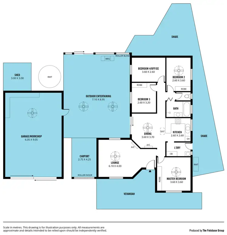 Floorplan of Homely house listing, 60 Bordeaux Drive, Woodcroft SA 5162