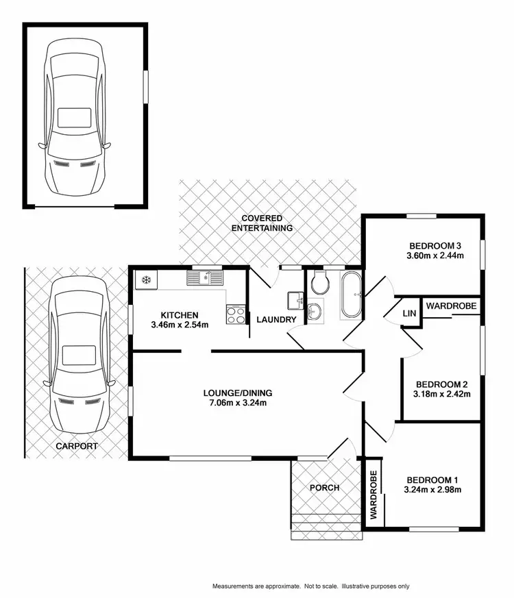 Floorplan of Homely house listing, 14 Shakespeare Street, Campbelltown NSW 2560