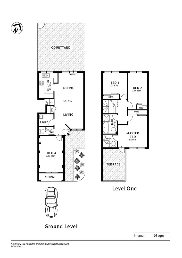 Floorplan of Homely townhouse listing, 80/16-18 Wassell Street, Matraville NSW 2036