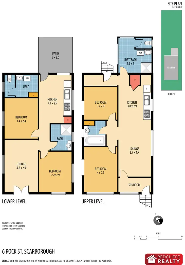 Floorplan of Homely house listing, 6 Rock Street, Scarborough QLD 4020