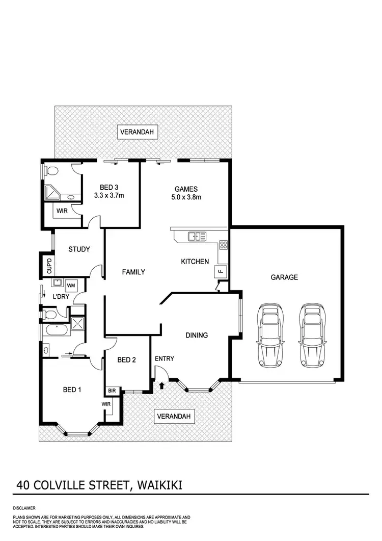 Floorplan of Homely house listing, 40 Colville Street, Waikiki WA 6169