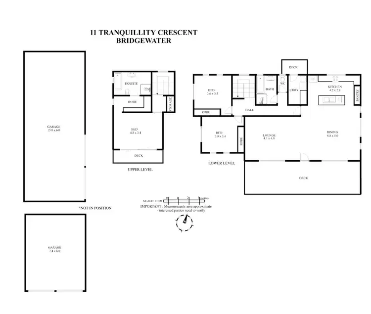 Floorplan of Homely house listing, 11 Tranquillity Crescent, Bridgewater TAS 7030