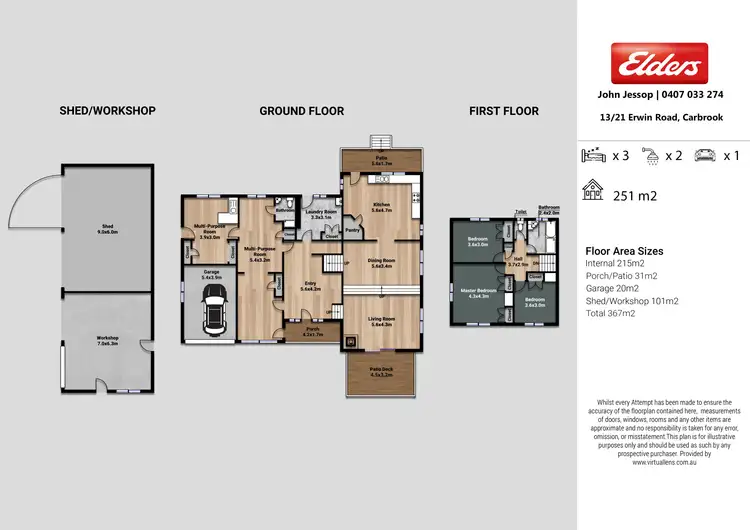 Floorplan of Homely house listing, 13-21 Erwin Road, Carbrook QLD 4130