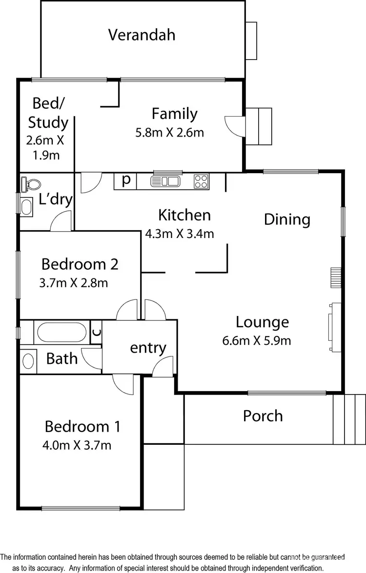 Floorplan of Homely house listing, 45 Lloyd Avenue, Reservoir VIC 3073