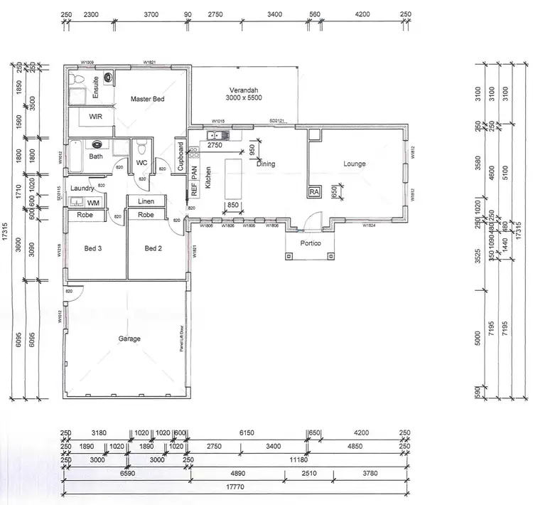 Floorplan of Homely unit listing, 2/45 Gordon Street, Wodonga VIC 3690