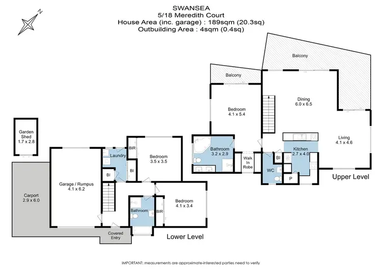 Floorplan of Homely house listing, 5/18 Meredith Court, Swansea TAS 7190