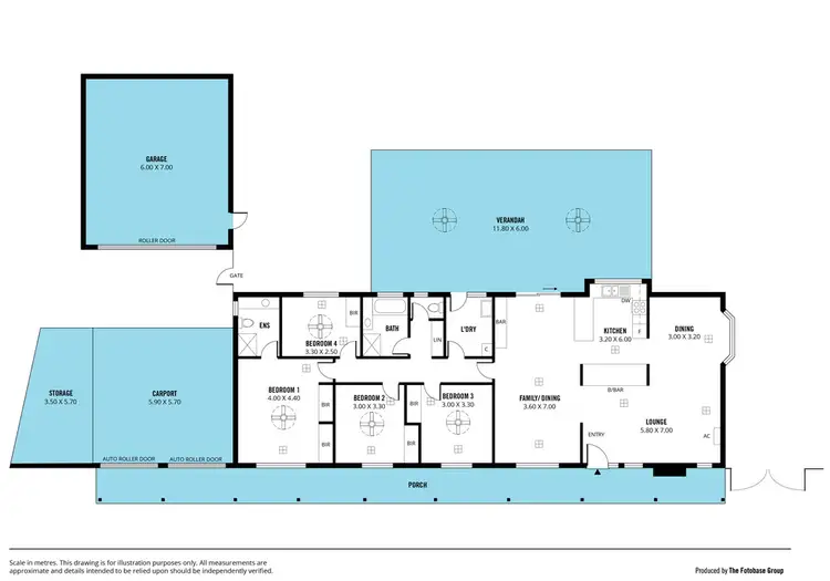 Floorplan of Homely house listing, 16 Vines Cross Crescent, Onkaparinga Hills SA 5163