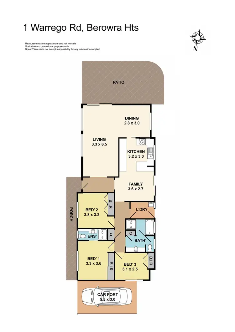Floorplan of Homely house listing, 1 Warrego Road, Berowra Heights NSW 2082