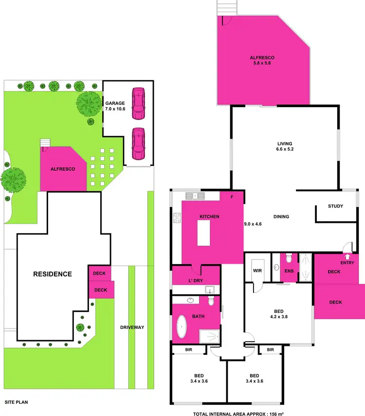 Floorplan of Homely house listing, 8 Glengarwyn Road, Leopold VIC 3224