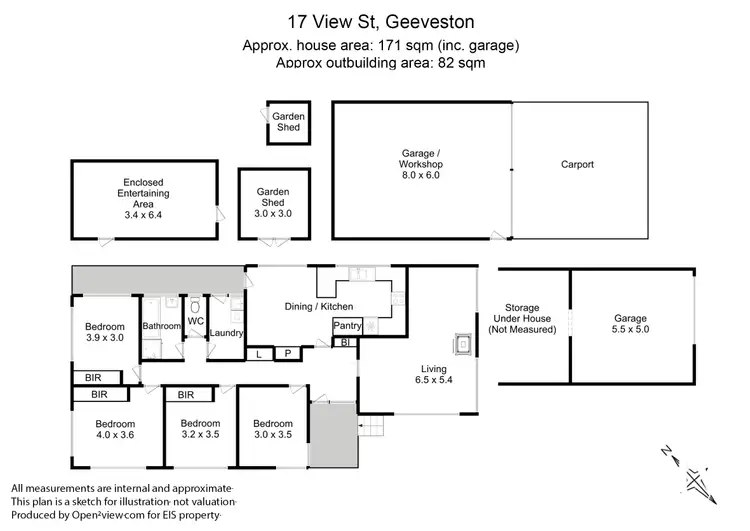 Floorplan of Homely house listing, 17 View Street, Geeveston TAS 7116