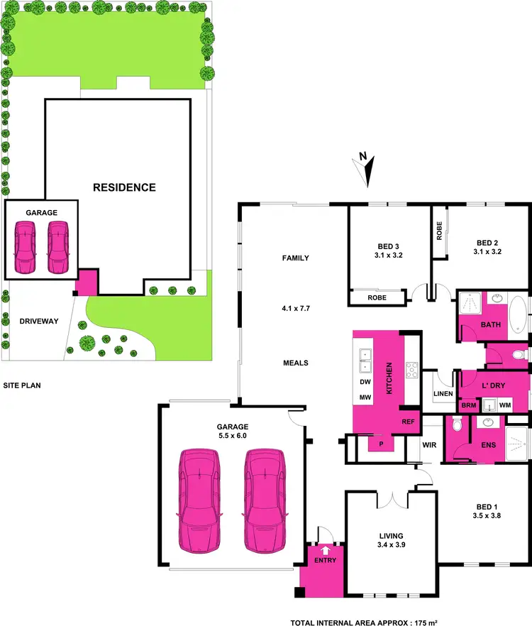 Floorplan of Homely house listing, 11 Winton Street, Charlemont VIC 3217