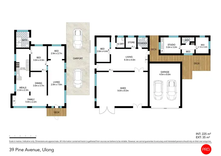 Floorplan of Homely house listing, 39 Pine Avenue, Ulong NSW 2450
