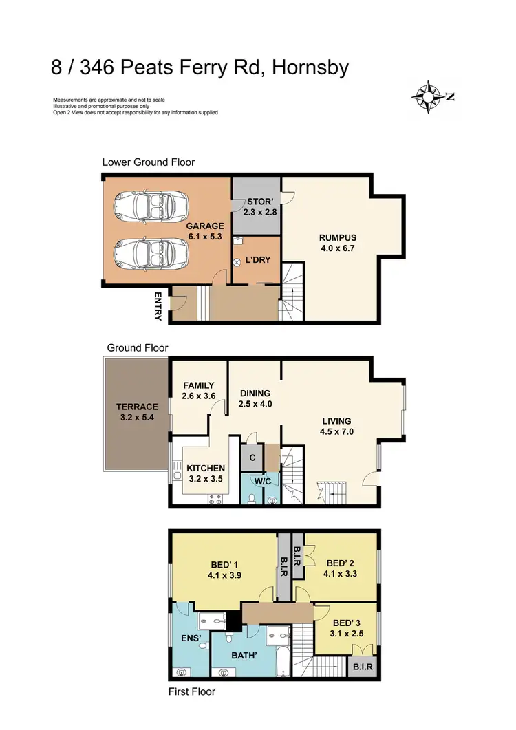 Floorplan of Homely house listing, 8/346 Peats Ferry Road, Hornsby NSW 2077