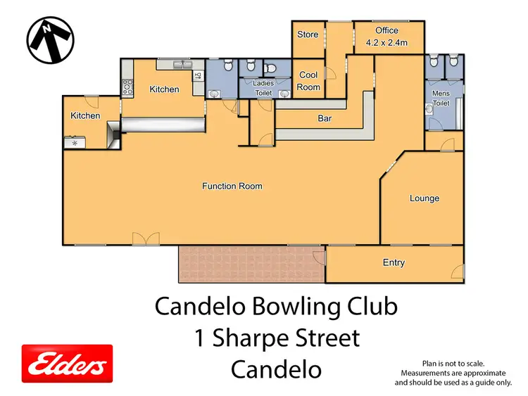 Floorplan of Homely other listing, 1 Sharpe St, Candelo NSW 2550
