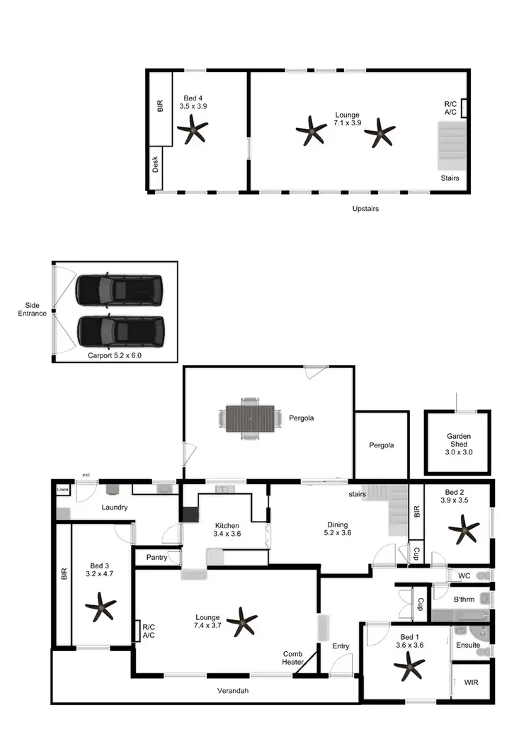 Floorplan of Homely house listing, 2 Medway Street, Hallett Cove SA 5158