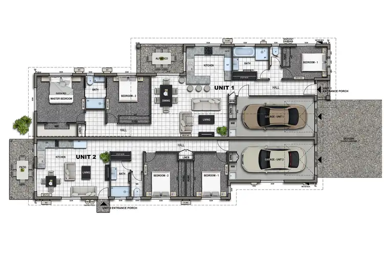 Floorplan of Homely house listing, 1/9 Sairs Street, Glass House Mountains QLD 4518