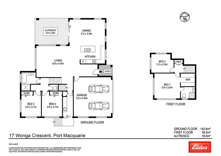 Floorplan of Homely house listing, 64 The Point Drive "Whipbird Grove Estate", Port Macquarie NSW 2444
