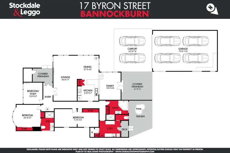 Floorplan of Homely house listing, 17 Byron Street, Bannockburn VIC 3331