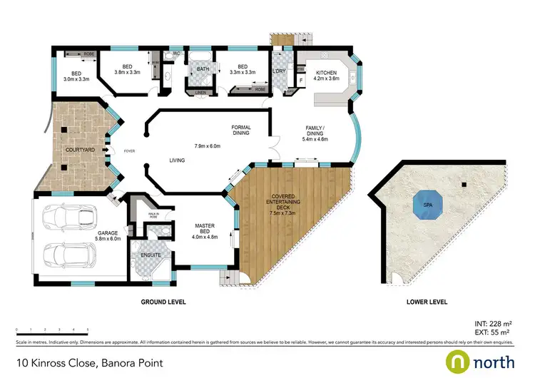 Floorplan of Homely house listing, 10 Kinross Close, Banora Point NSW 2486