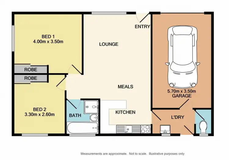 Floorplan of Homely unit listing, 2/29 Smythe Street, Benalla VIC 3672